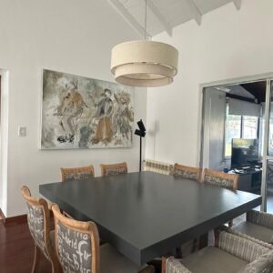 Mesa Cuadrada II - Base de Madera